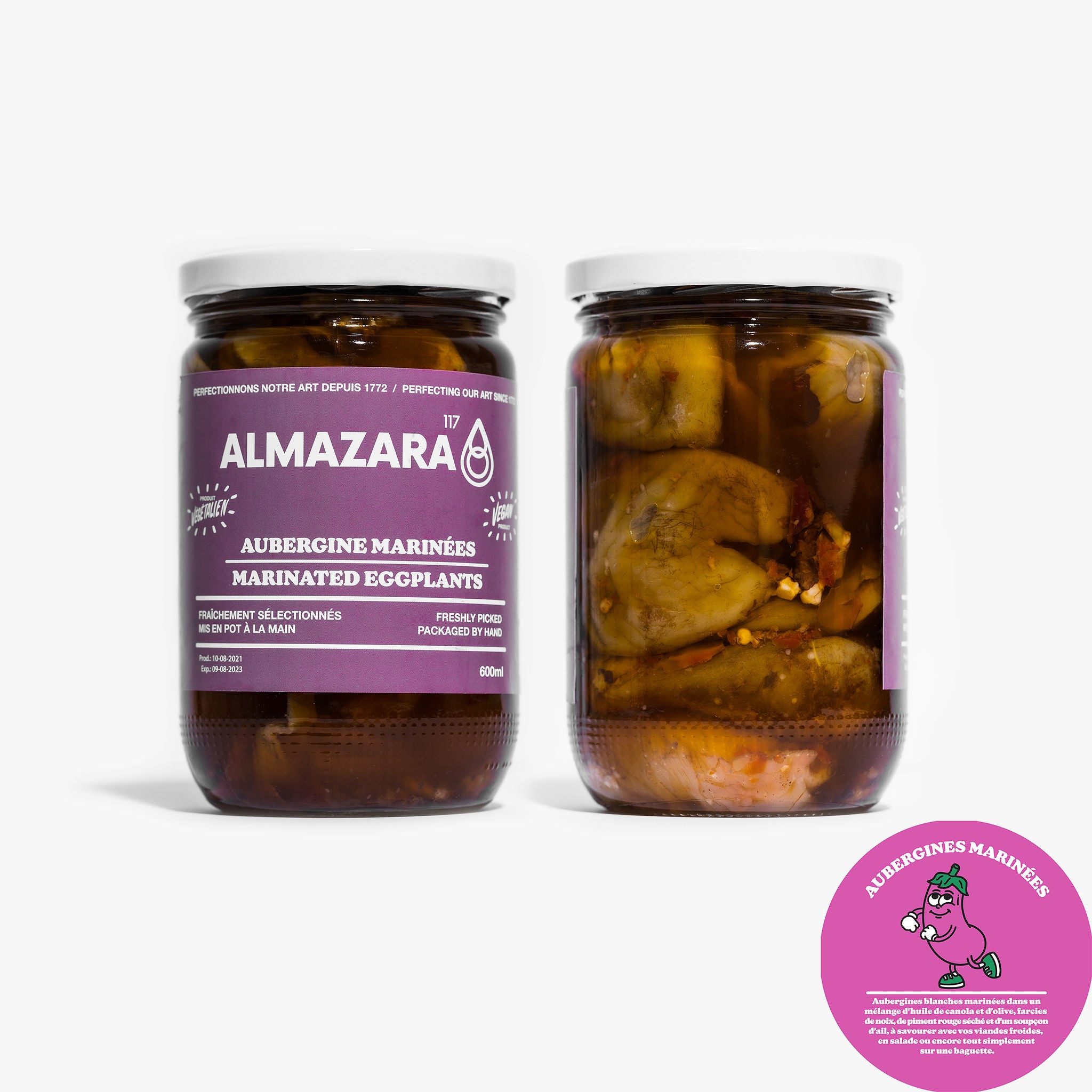 AUBERGINES MARINÉES